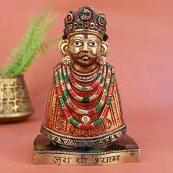 Brass Khatu Shyam Ji Idol